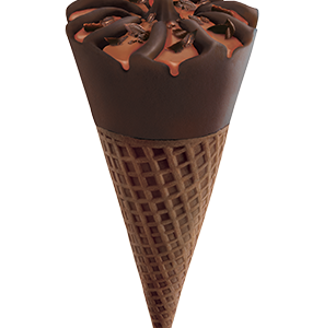 belgian-chocolate-cone
