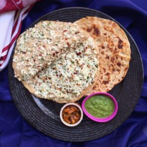 Ri – Gobi Paratha With Curd