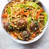 Veg Manchurian Noodles