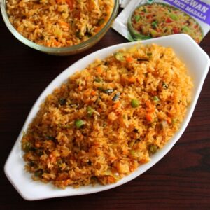 Ri – Veg Schezwan Fried Rice